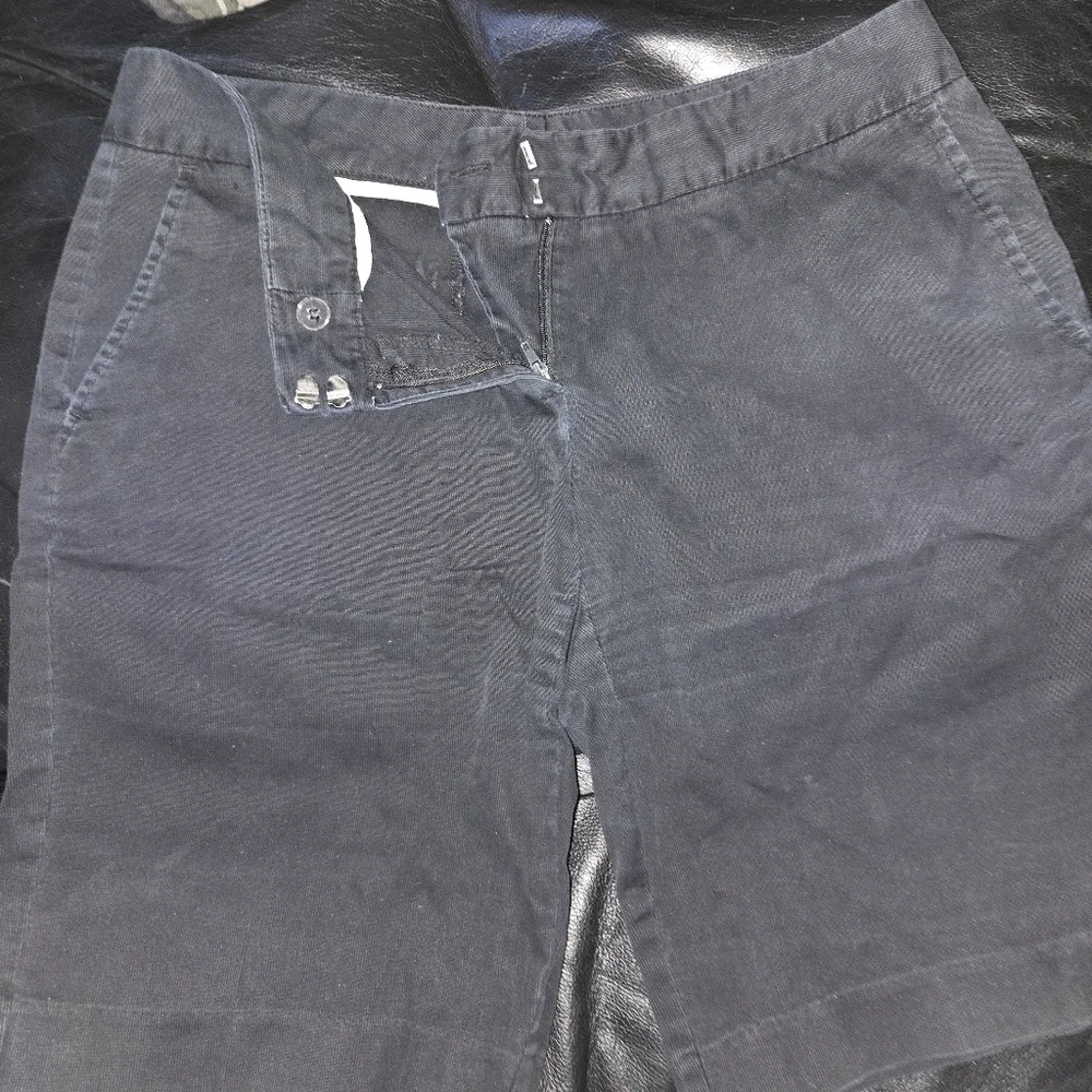 Metro7 black dress shorts sz10 - Picture 2 of 6